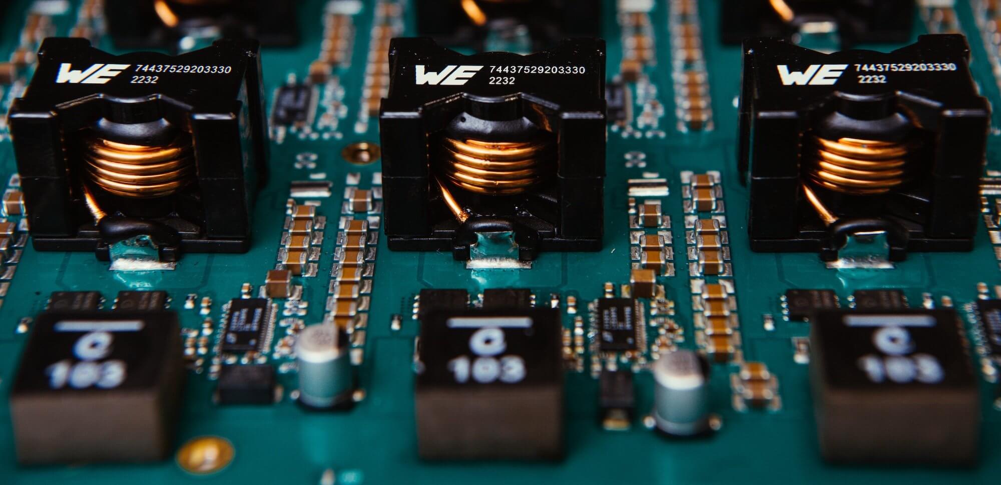 Hero image representing a circuit board.